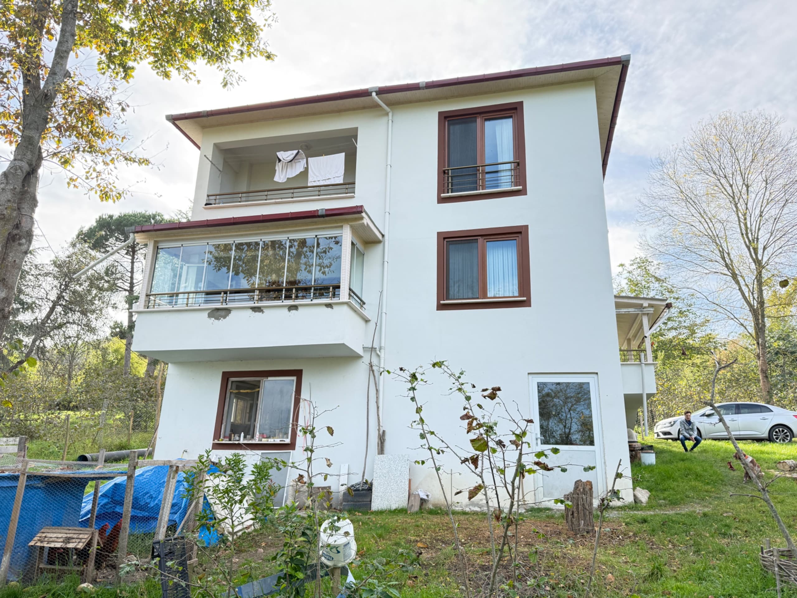 ORDU ALTINORDU ŞENKÖY SATILIK 1.200 M2 ARSA ÜZERİ DUBLEKS VİLLA