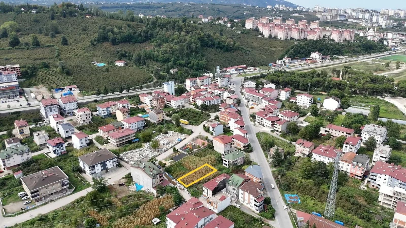 Ordu Merkeze Yakın 351 m2 Satılık Arsa Sakin Yaşam