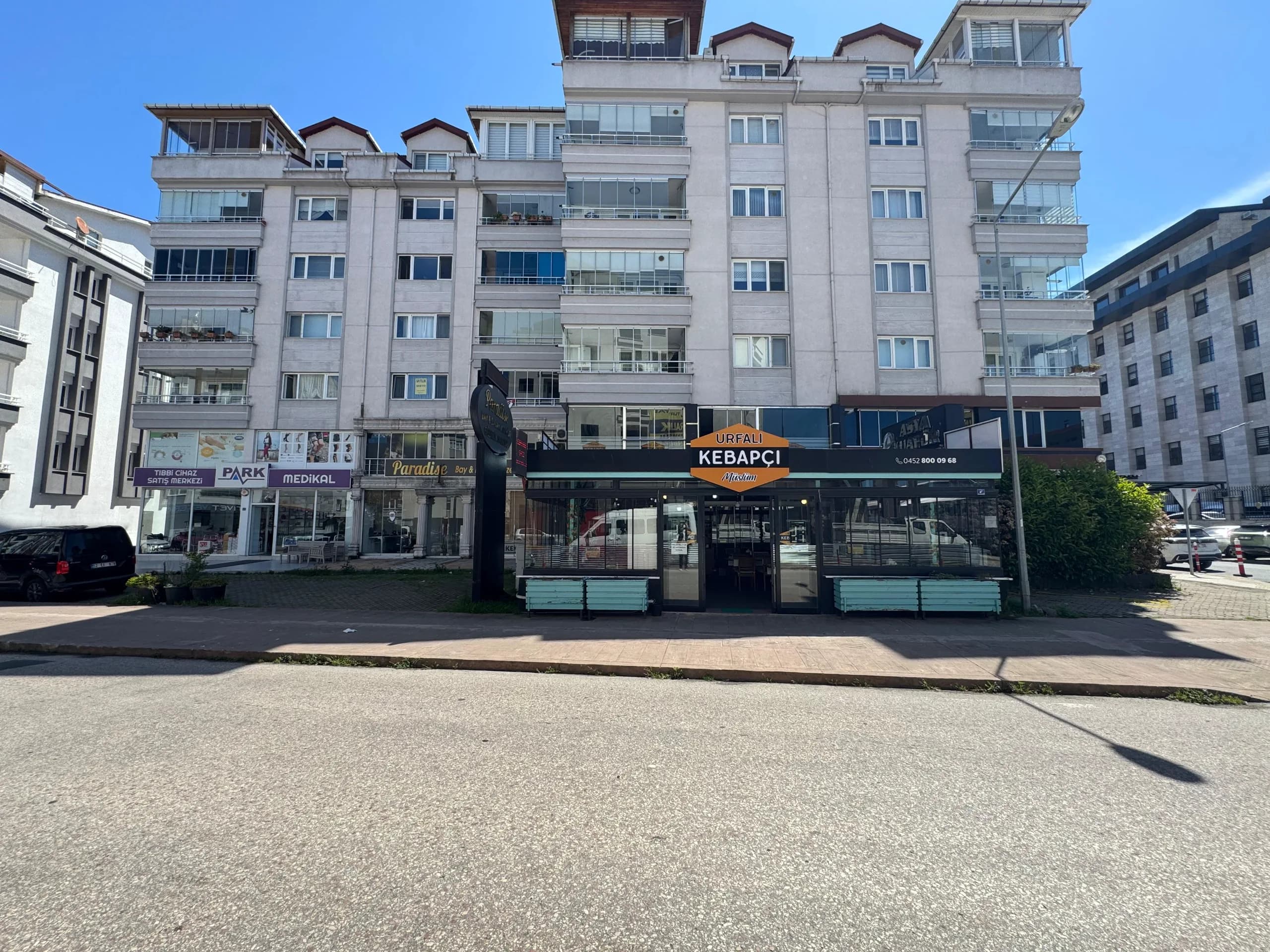 ORDU AKYAZININ EN PRESTİJLİ NOKTASINDA 215 m² SATILIK İŞYERİ